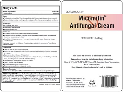 Label (Micomitin Ac)